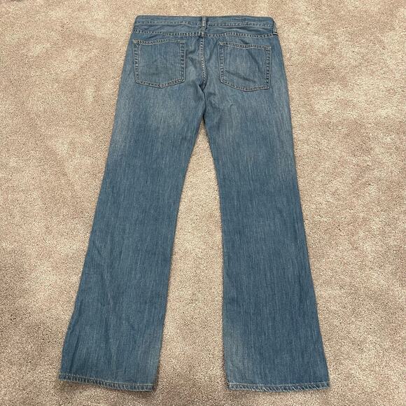 J Crew Women's Denim Jean Hipslung Light Wash Bootcut 100% Cotton‎ Size 31 - Picture 7 of 9